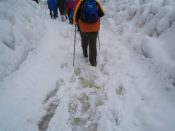 Schnee vor dem Krumbachsattel - Pfarrwallfahrt nach Mariazell � Pfarre St. Othmar in M�dling