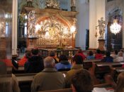 Hl. Messe vor dem Gnadenaltar in der Basilika Mariazell - Pfarrwallfahrt nach Mariazell � Pfarre St. Othmar in M�dling