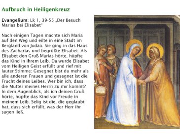 Aus Wallfahrerhefterl - Pfarrwallfahrt nach Mariazell 2006 � B�rbl Metz - Pfarre St. Othmar in M�dling