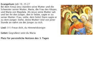 Aus Wallfahrerhefterl - Pfarrwallfahrt nach Mariazell 2006 � B�rbl Metz - Pfarre St. Othmar in M�dling