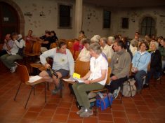Hl. Messe im Gemeindesaal der Pfarre Mariazell - Fu�wallfahrt nach Mariazell 2007 � Pfarre St. Othmar in M�dling