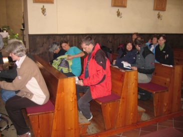 Heilige Messe in der Kirche in St. Aegyd - Fu�wallfahrt nach Mariazell 2008 � Pfarre St. Othmar in M�dling