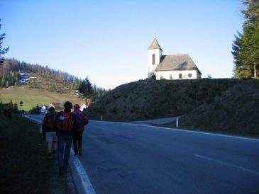 Kirche am Gscheid - Fu�wallfahrt nach Mariazell 2008 � Pfarre St. Othmar in M�dling