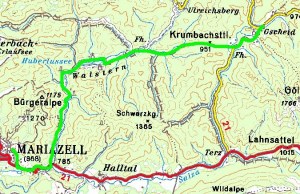Weg des 4. Tages- zum Vergr��ern draufklicken