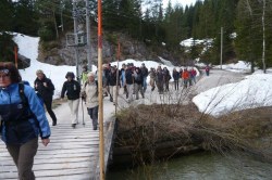 Br�cke  <> Fusswallfahrt nach Mariazell 2009 � Pfarre St. Othmar in M�dling