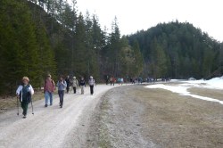 entlang Krumbach  <> Fusswallfahrt nach Mariazell 2009 � Pfarre St. Othmar in M�dling