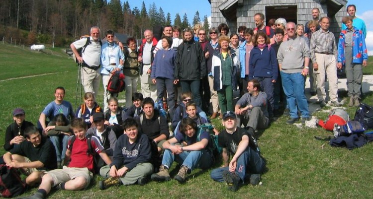 Weggef�hrten der Wallfahrt 2004 nach Mariazell